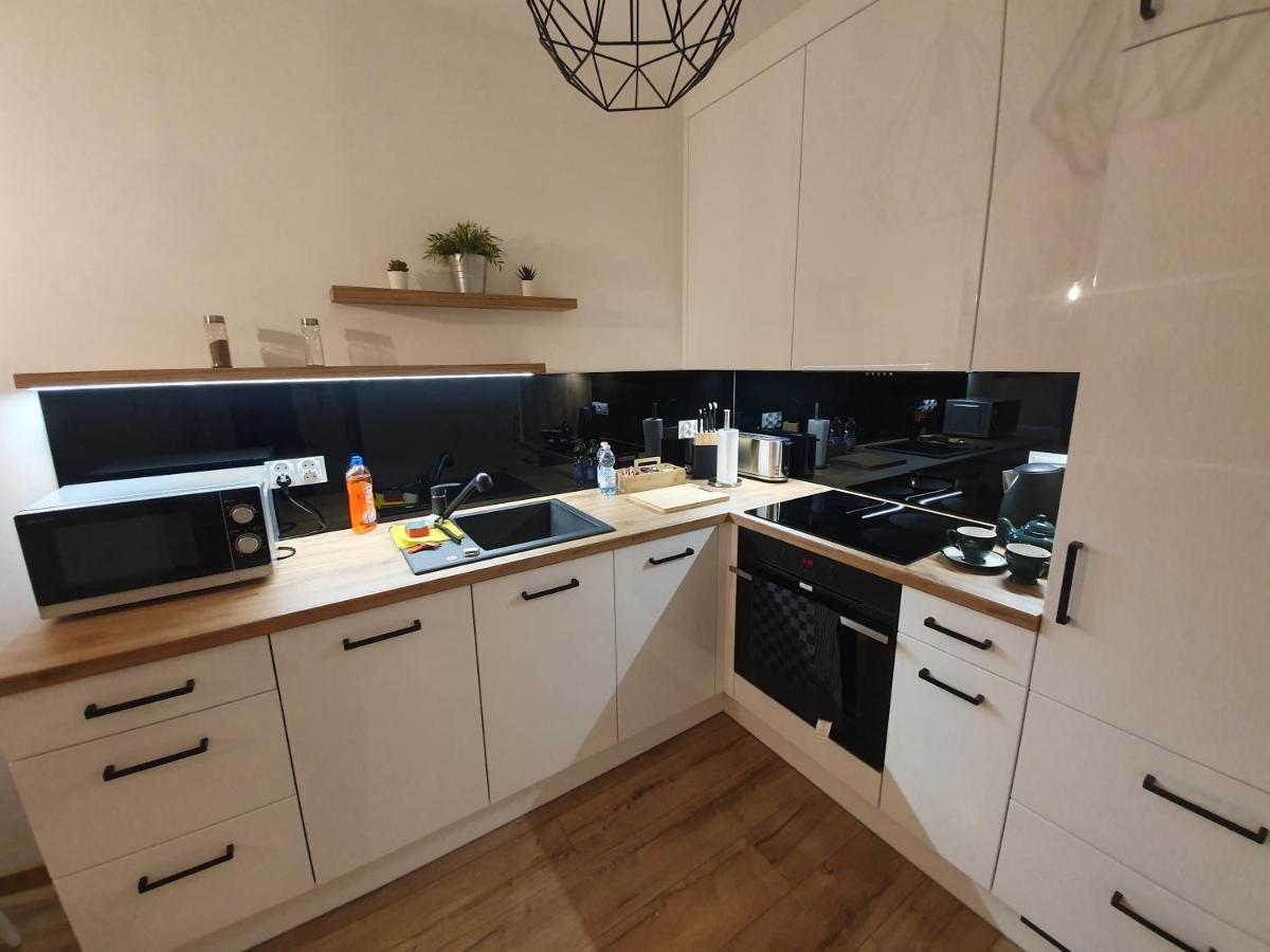 Apartament Number One Nova Wozownia 莱什诺 外观 照片